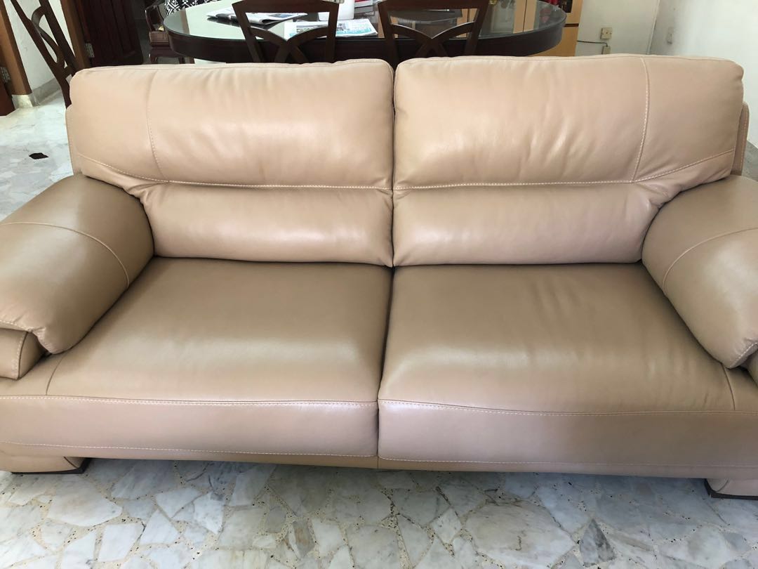 Htl Full Leather Sofia Set