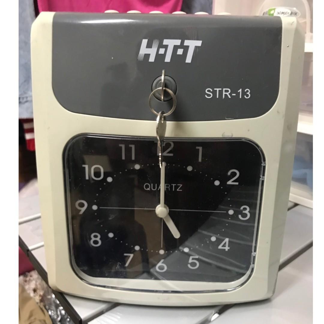 Htt 六欄位打卡鐘str 13 有兩台 電腦3c 其他電子產品在旋轉拍賣