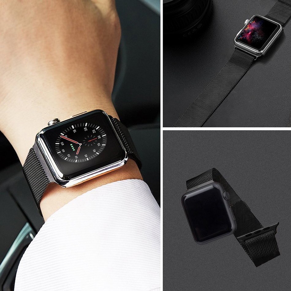 apple watch 4 stainless steel space black