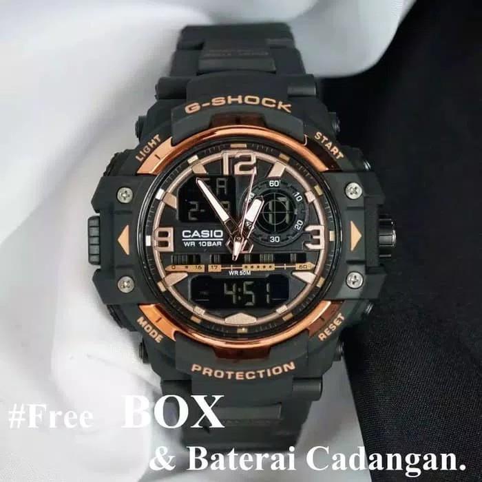 JAM TANGAN PRIA CASIO GSHOCK GWN 8600 ROSEGOLD