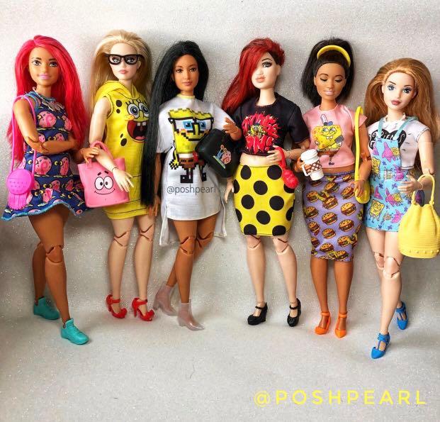 barbie spongebob fashion