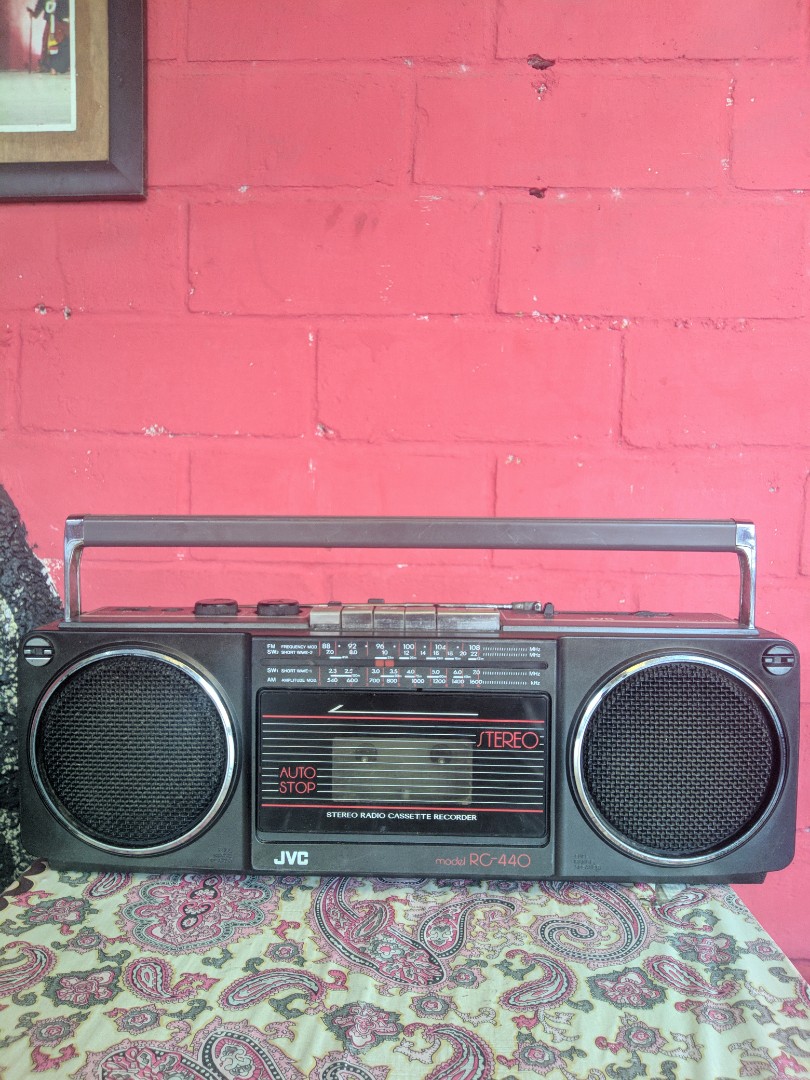 JVC BOOMBOX 80's, Elektronik, Audio di Carousell