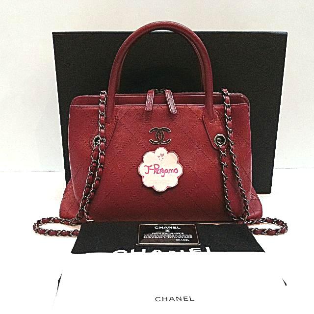 Like New Authentic Lnib Chanel Caviar Tote Bag Only For Sale