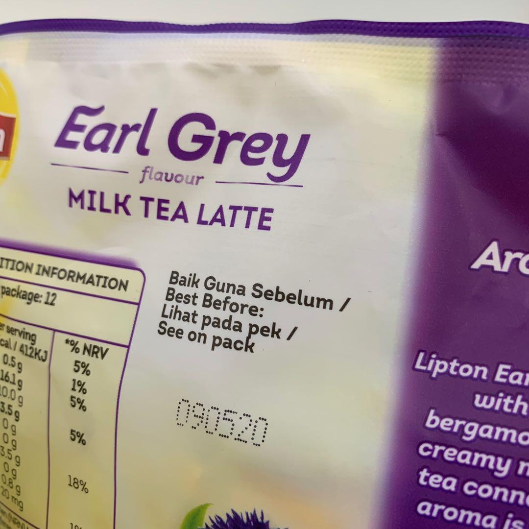 Lipton Matcha Green Tea Latte & Earl Grey Milk Tea Latte Instant Tea