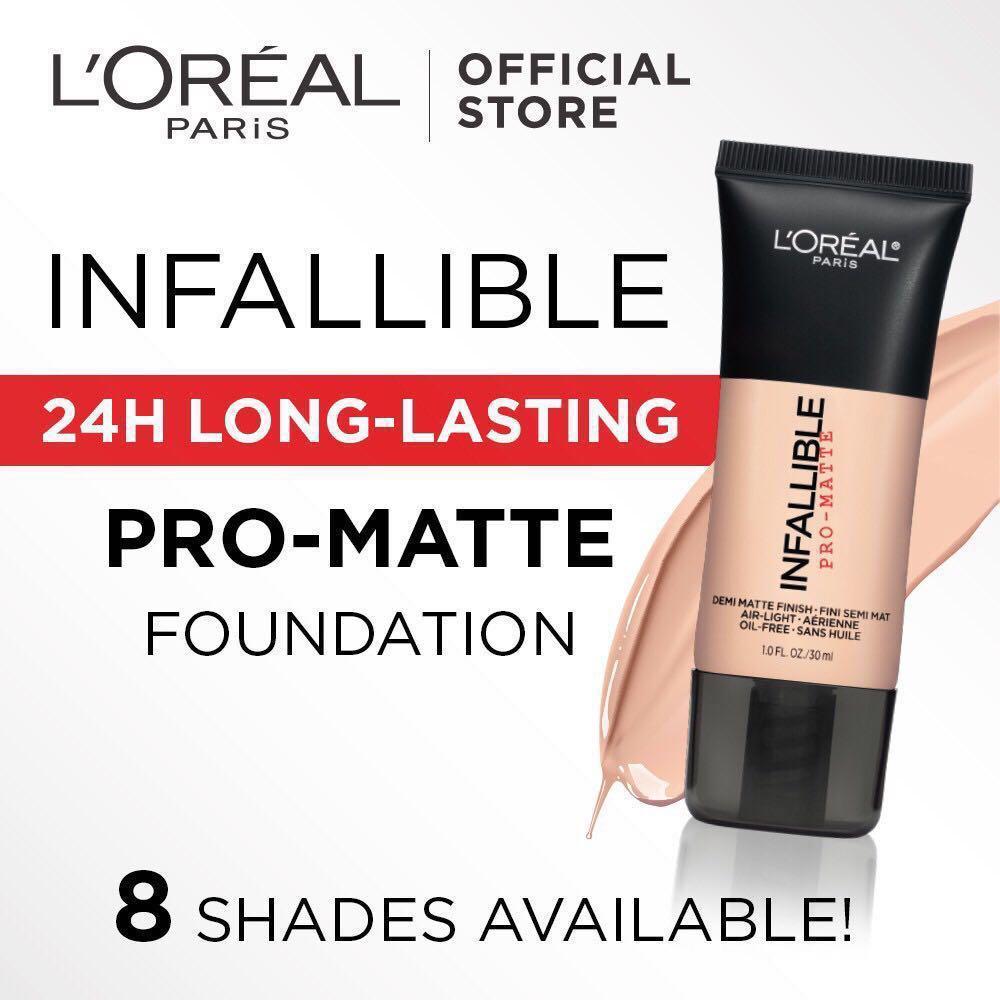 loreal demi matte foundation