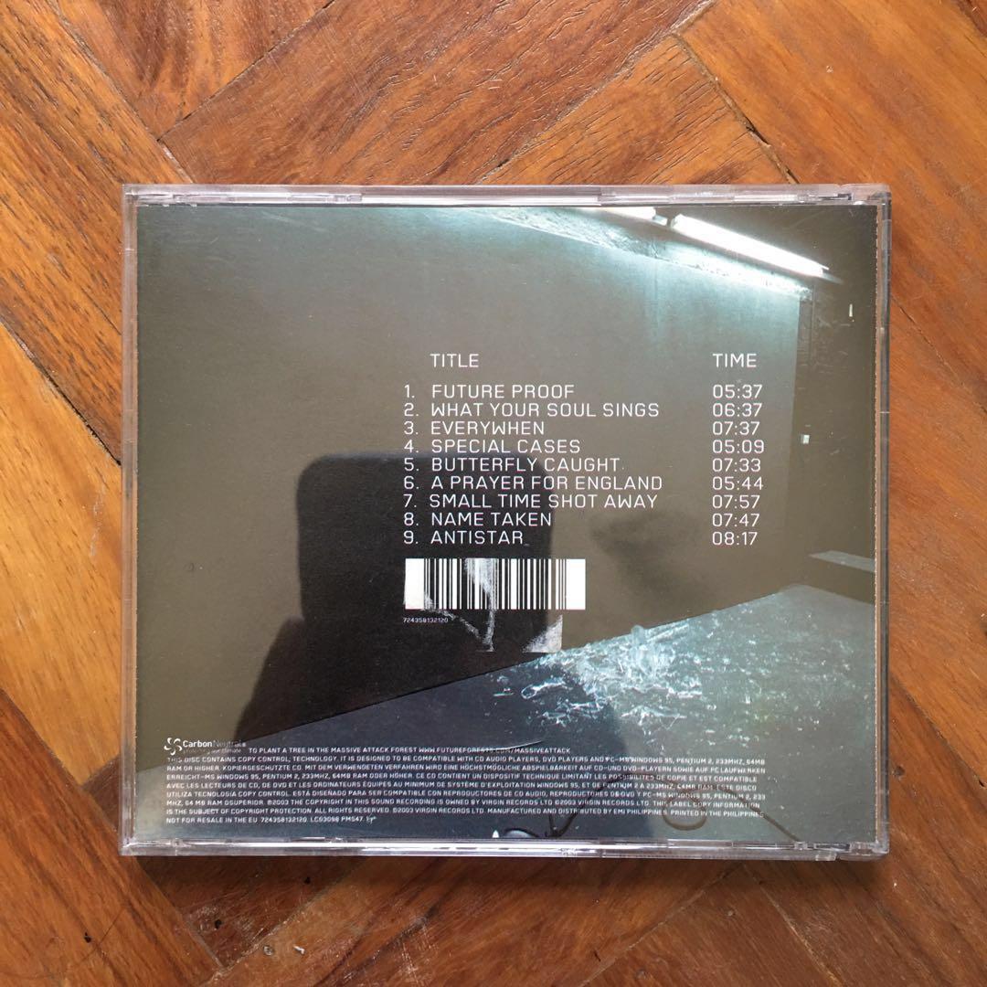 Massive Attack - 100th Window (Category: CDs & DVDs) located in Mandaluyong City. Submitted by aeonartph (Listing ID 214291981, Image 3). Description: Artist: Massive Attack Album: 100th Window Genre: Trip-Hop Disc: NM Inlay: NM ————— Mint (M) Perfect. No scuffs/scratches, unplayed - possibly still sealed. Insert/Inlay/Booklet/Sleeve/Digipak: Perfect. No wear, marks, or any other imperfections - possibly still sealed. Near Mint (NM) Near perfect.