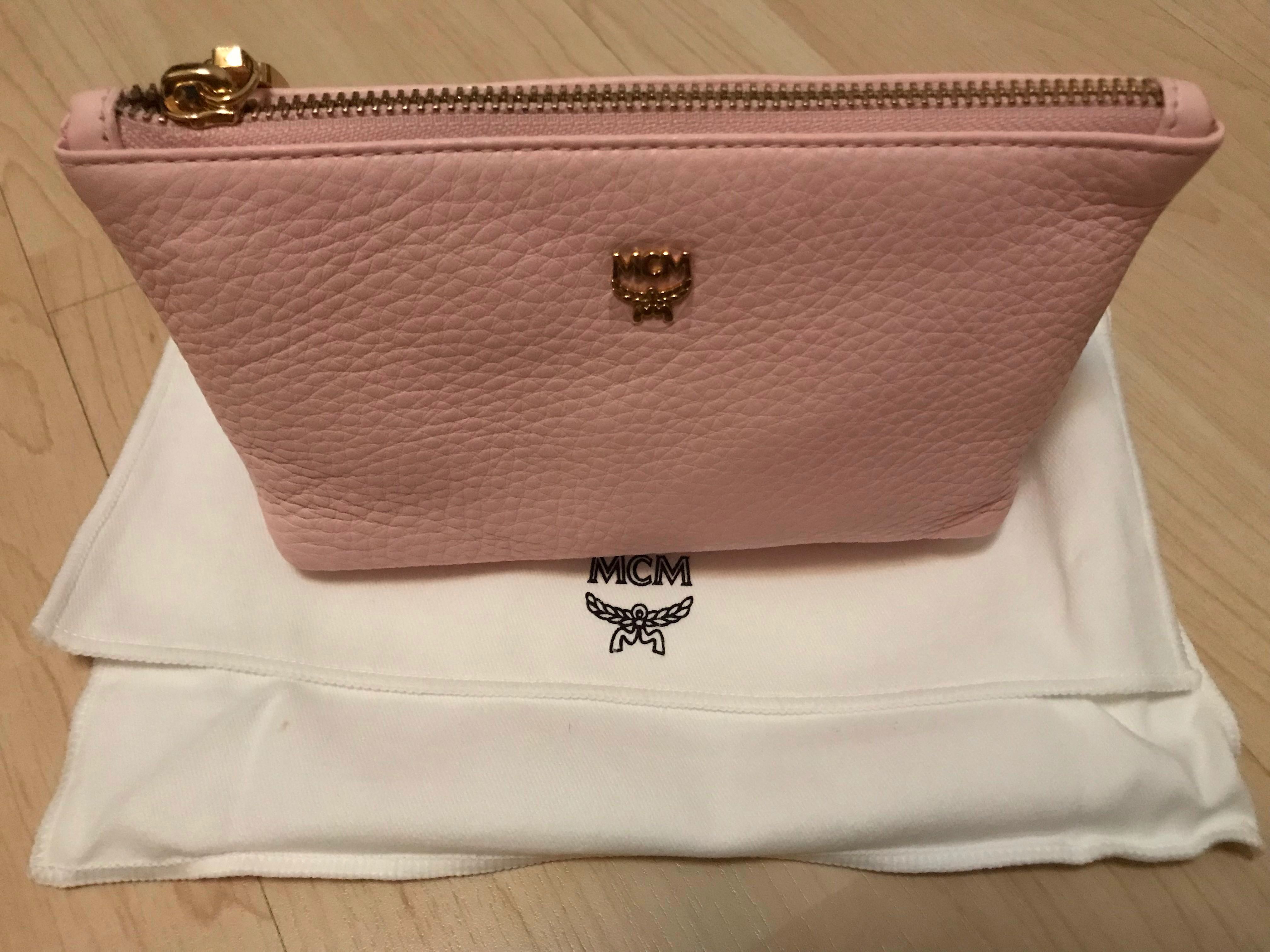 Mcm Cosmetics Pouch Makeup Bag Luxury Bags Wallets Others On