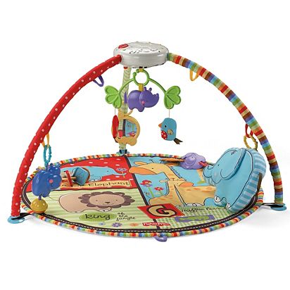 fisher price deluxe musical play gym