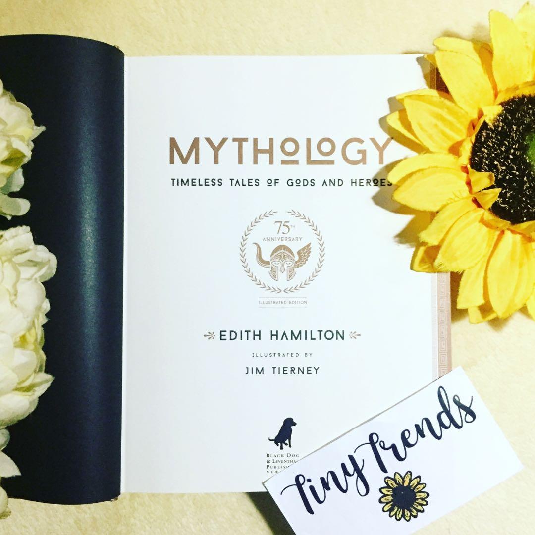 Mythology Timeless Tales Of Gods And Heroes 75th Anniversary Illustrated Edition Books Books On Carousell