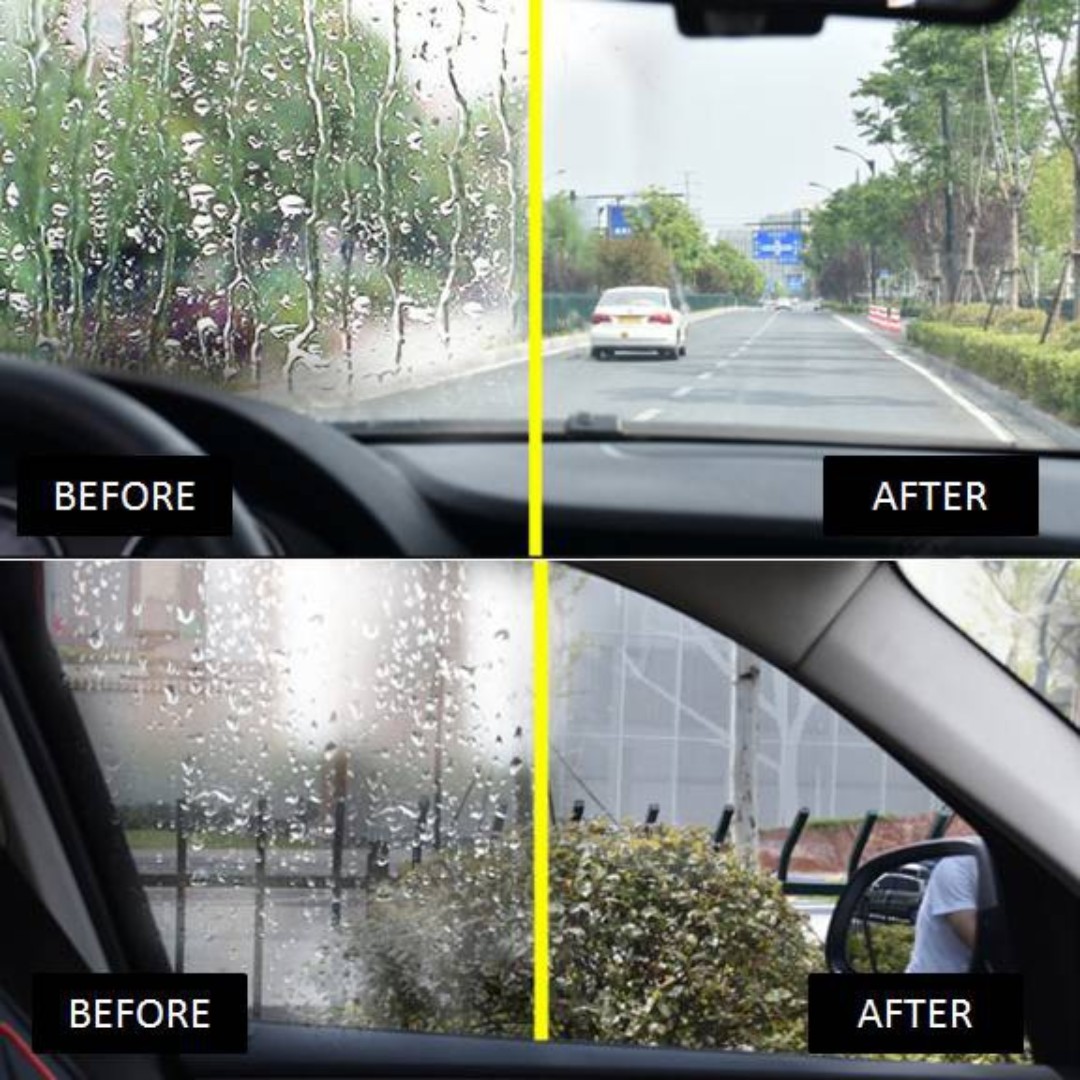 Nano Rain Mist Coating Windscreen Repellent Spray (100ml), Auto