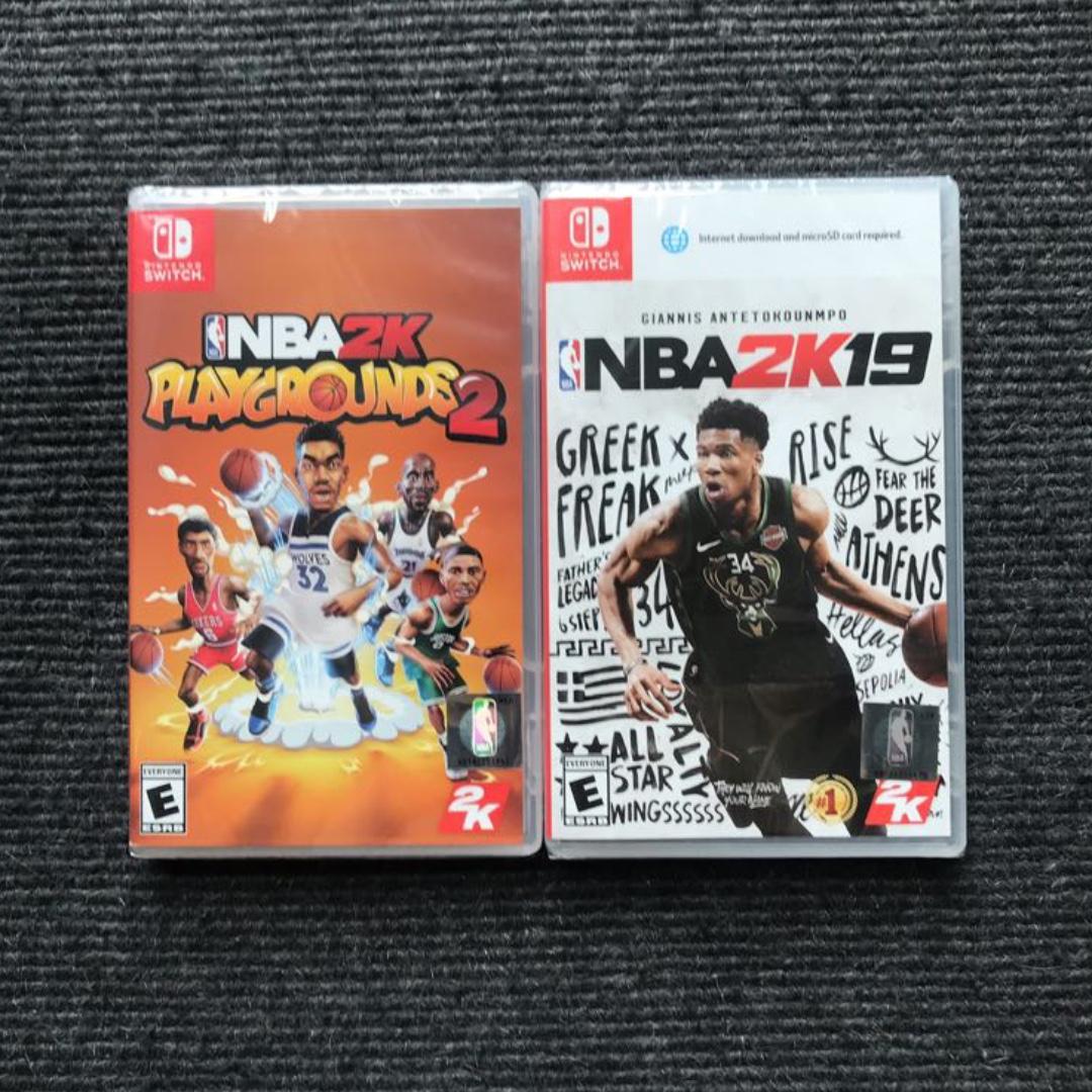 NBA 2K19 NBA 2K Playgrounds 2 Nintendo Switch Games