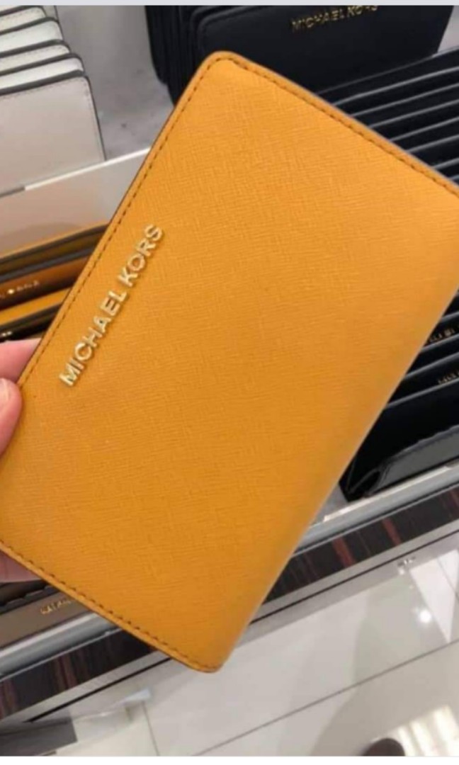 orange mk wallet