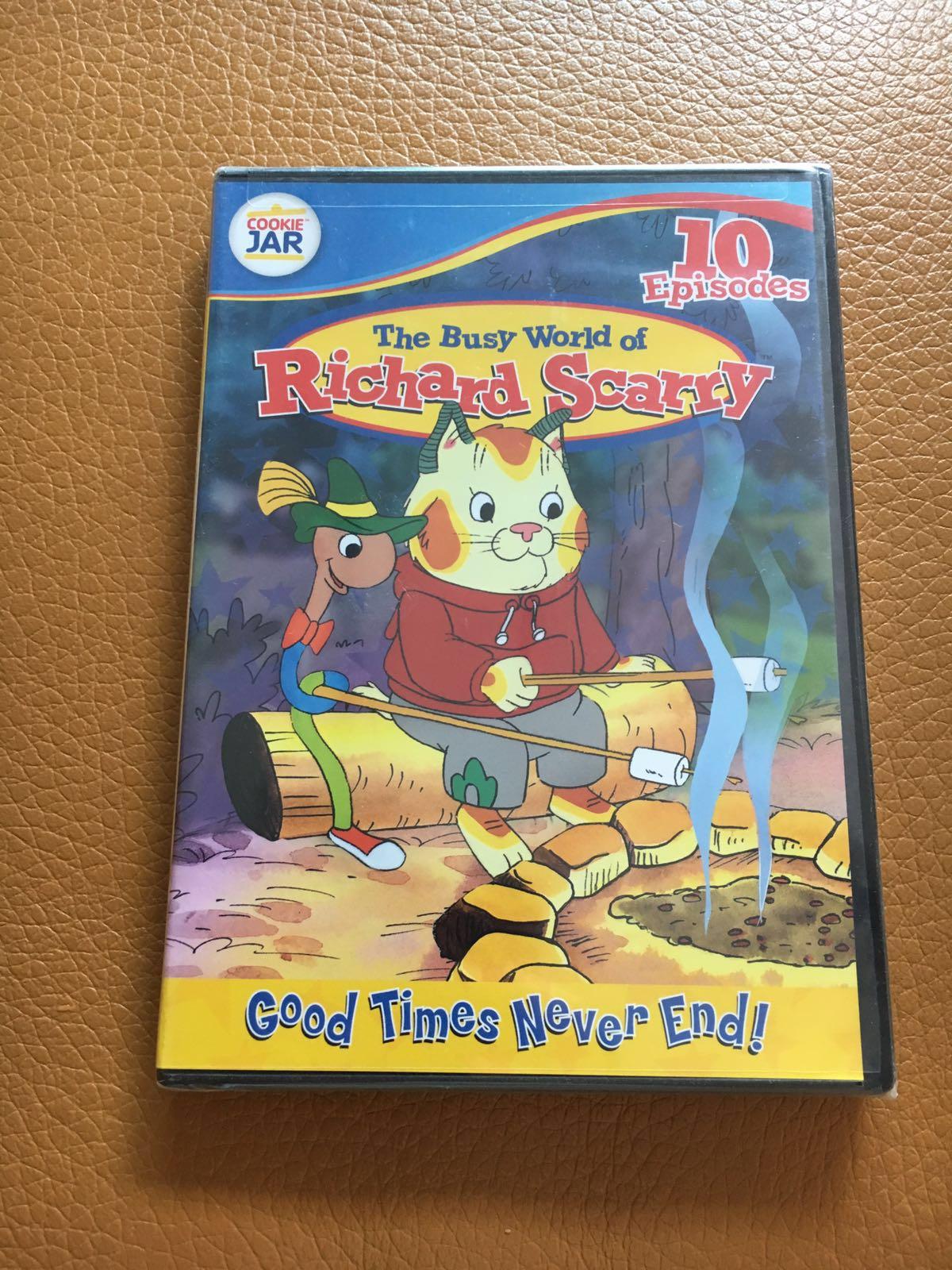 英語　dvd richard scary 英語 dvd richard scary New) The Busy World Of Richard Scarry
