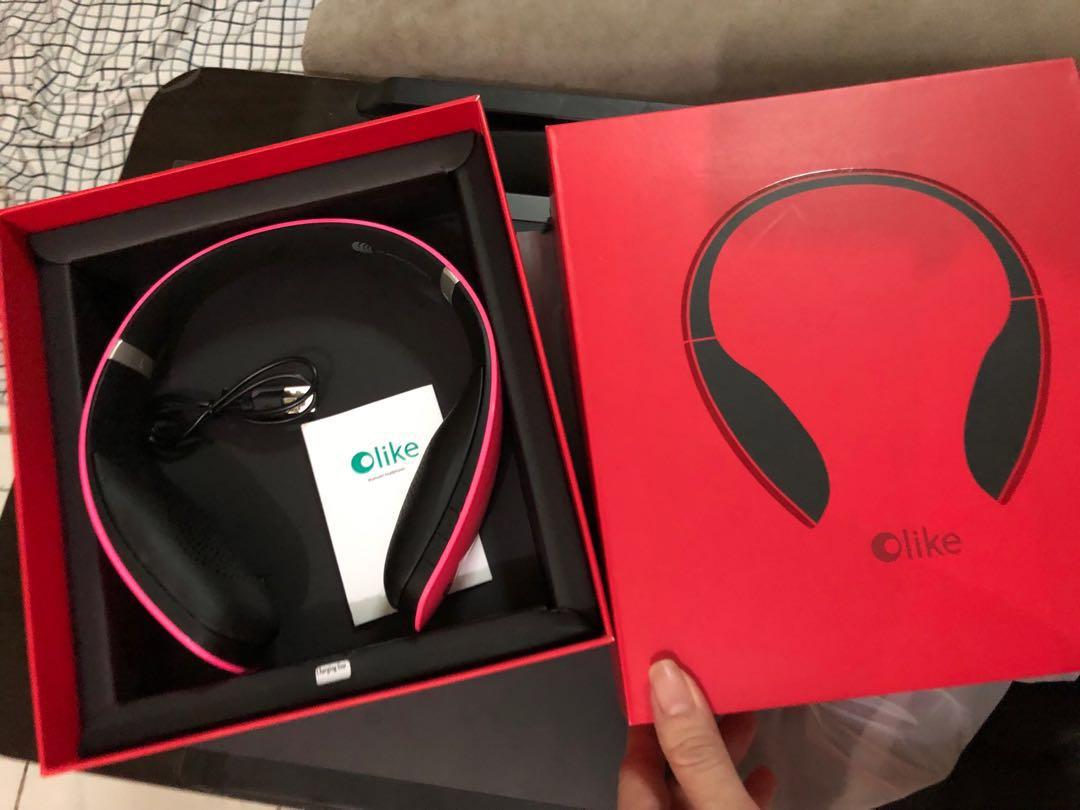 Olike Bluetooth Headphones Pink