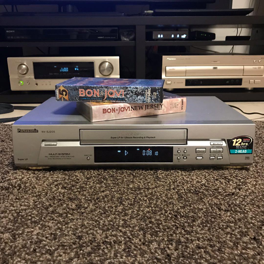 Panasonic VCR NV-SJ205 vhs player, TV & Home Appliances, TV 