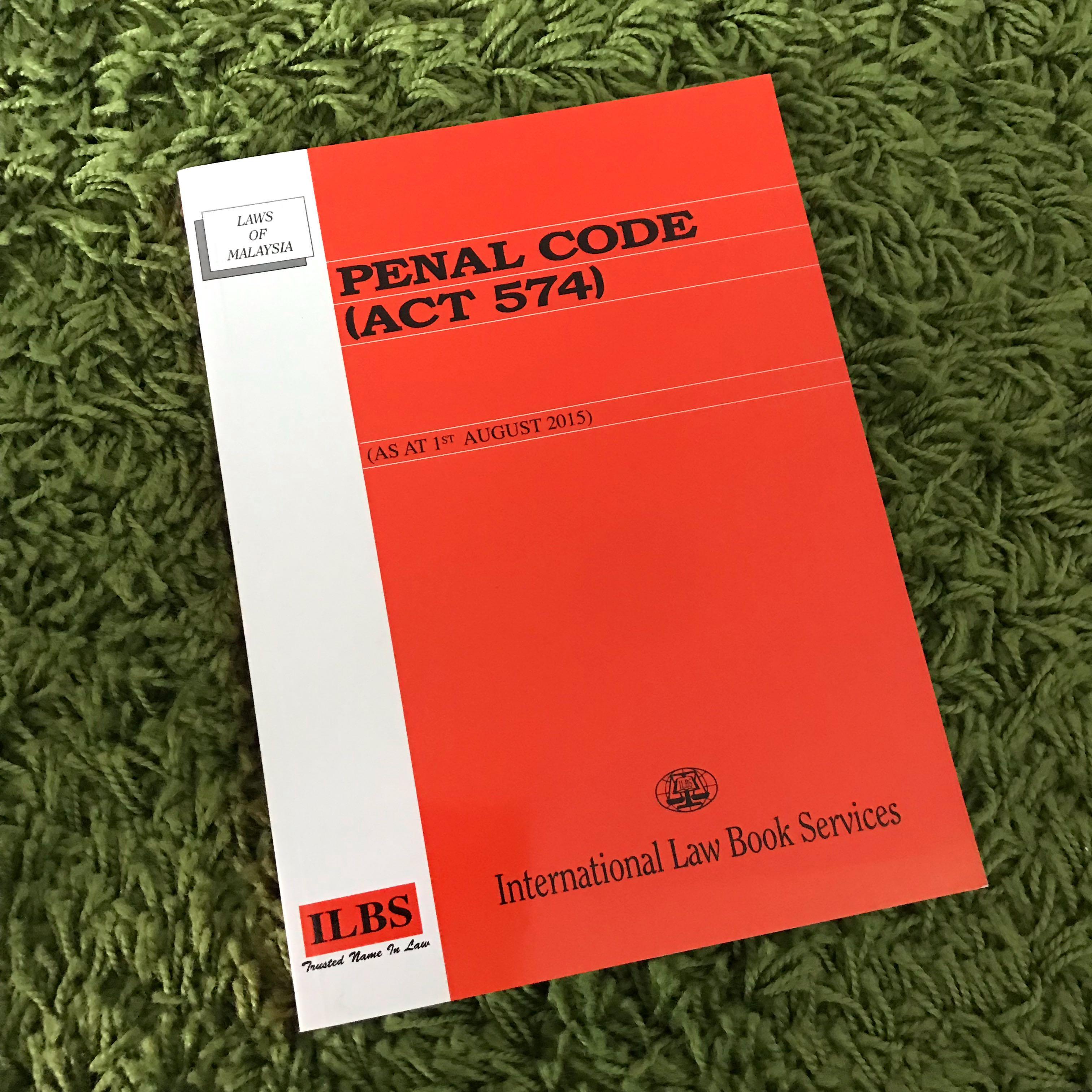 Penal Code Act 574 Textbooks On Carousell