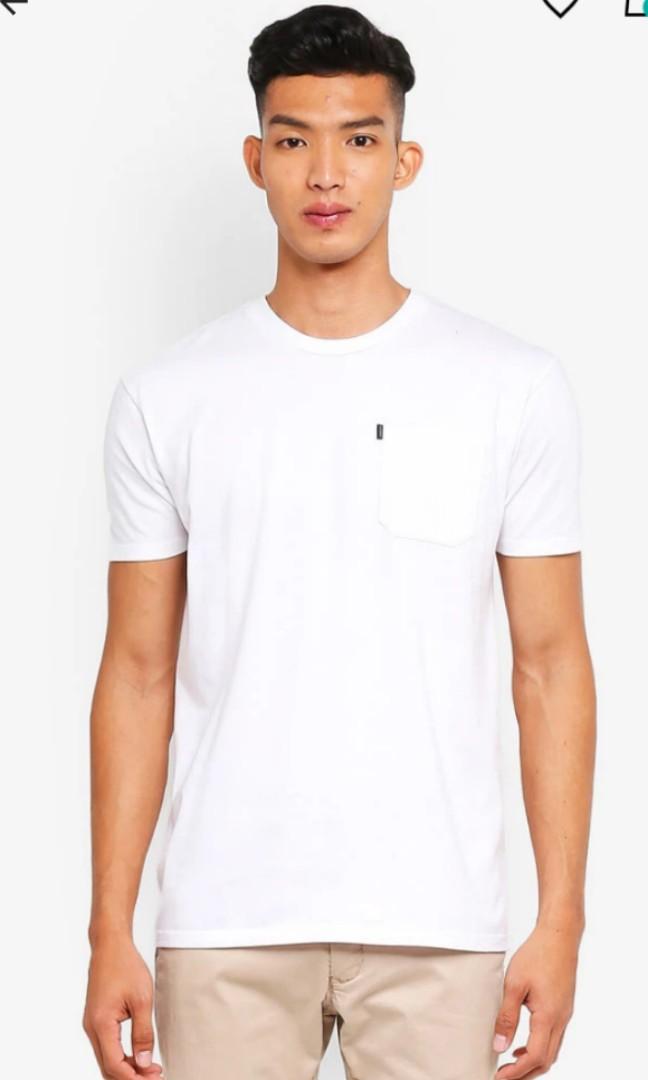 Penshoppe t shirt plain white sale
