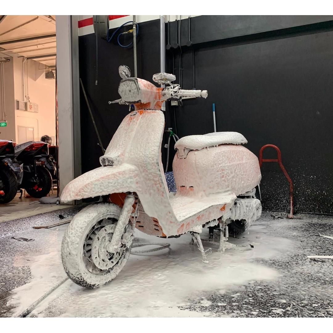 R Detailing Ultimate Spa Package Lambretta Motorcycles Motorcycle Accessories On Carousell