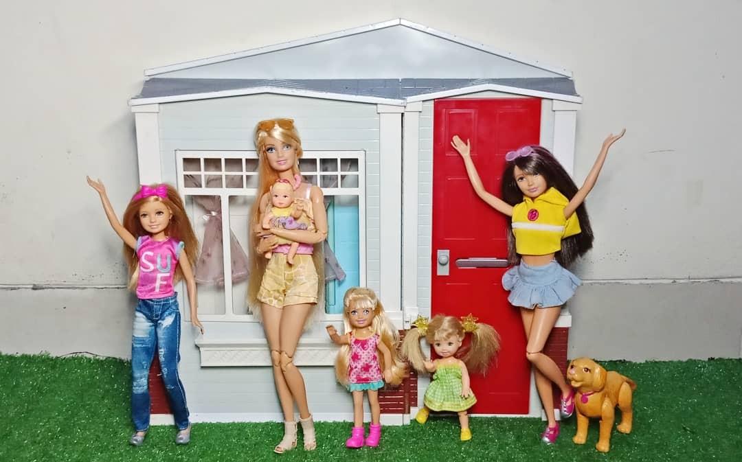 Rumah Barbie Mattel Totally Real House Toys Collectibles Mainan Di Carousell