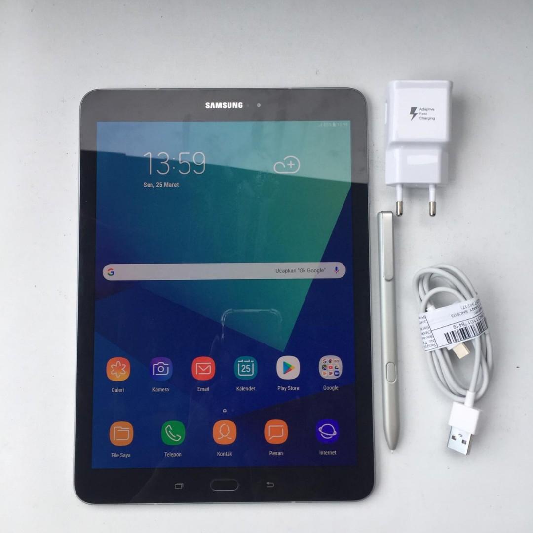 Samsung Galaxy Tab S3 9 7 S Pen Ram 4 32gb Ex Sein Mulus Telepon Seluler Tablet Tablet Di Carousell