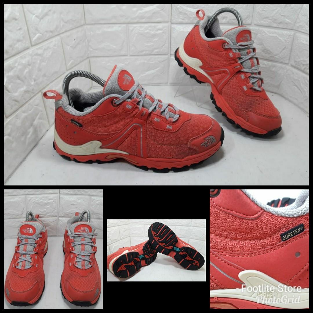 Sepatu Gunung Second Bekas The North Face Original Fesyen Wanita Sepatu Di Carousell