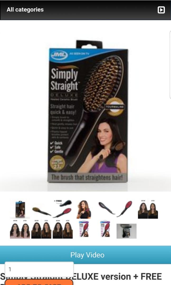 Simply outlet straight deluxe