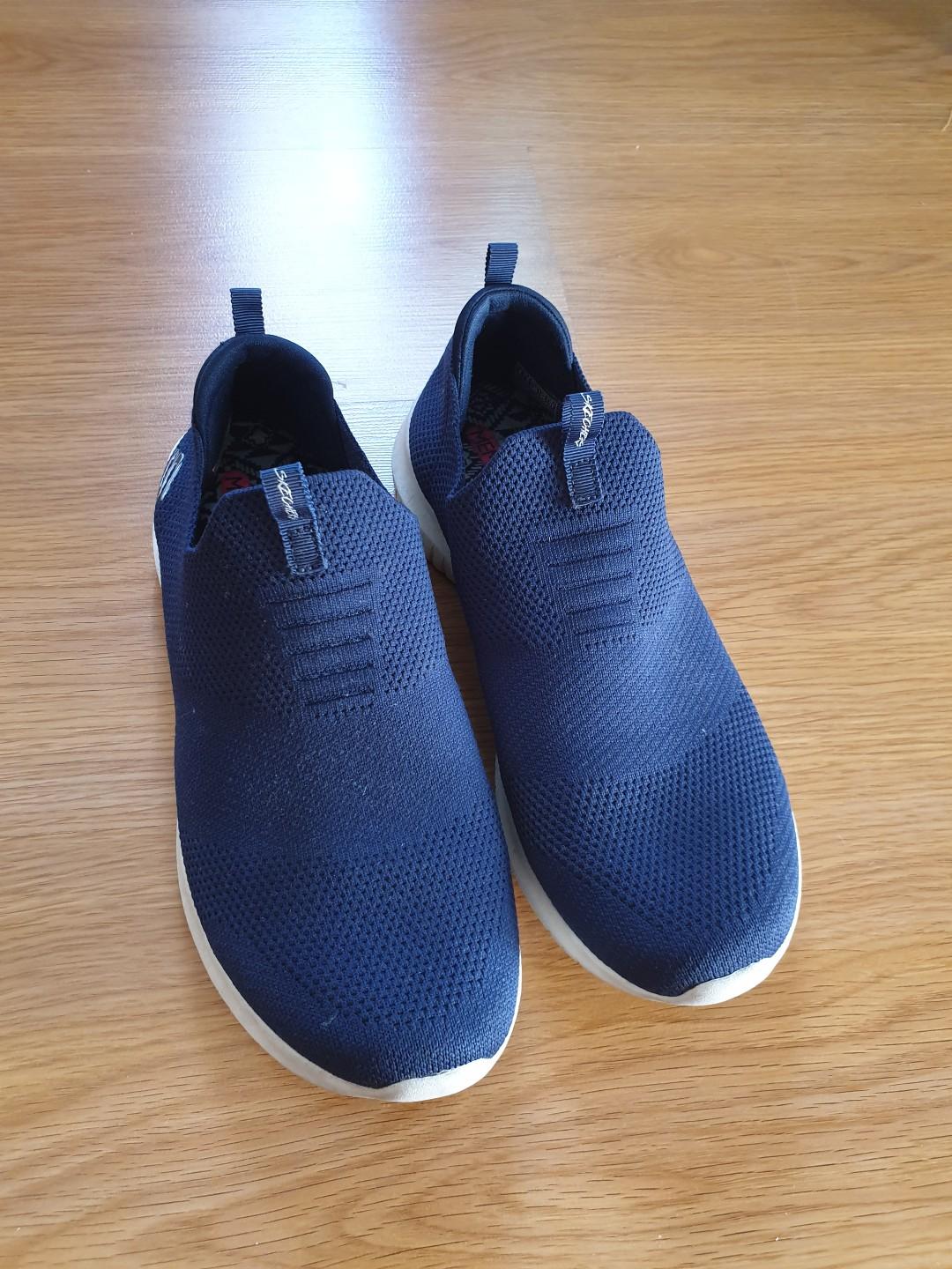 Skechers Navy Blue Slip On Rubber Shoes 
