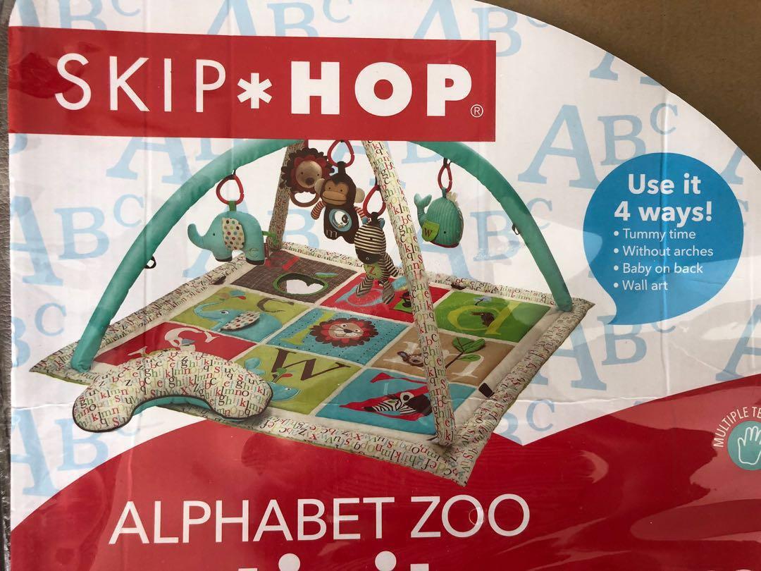 Skip Hop Alphabet Zoo Activity Gym Baby Play Mat Babies Kids