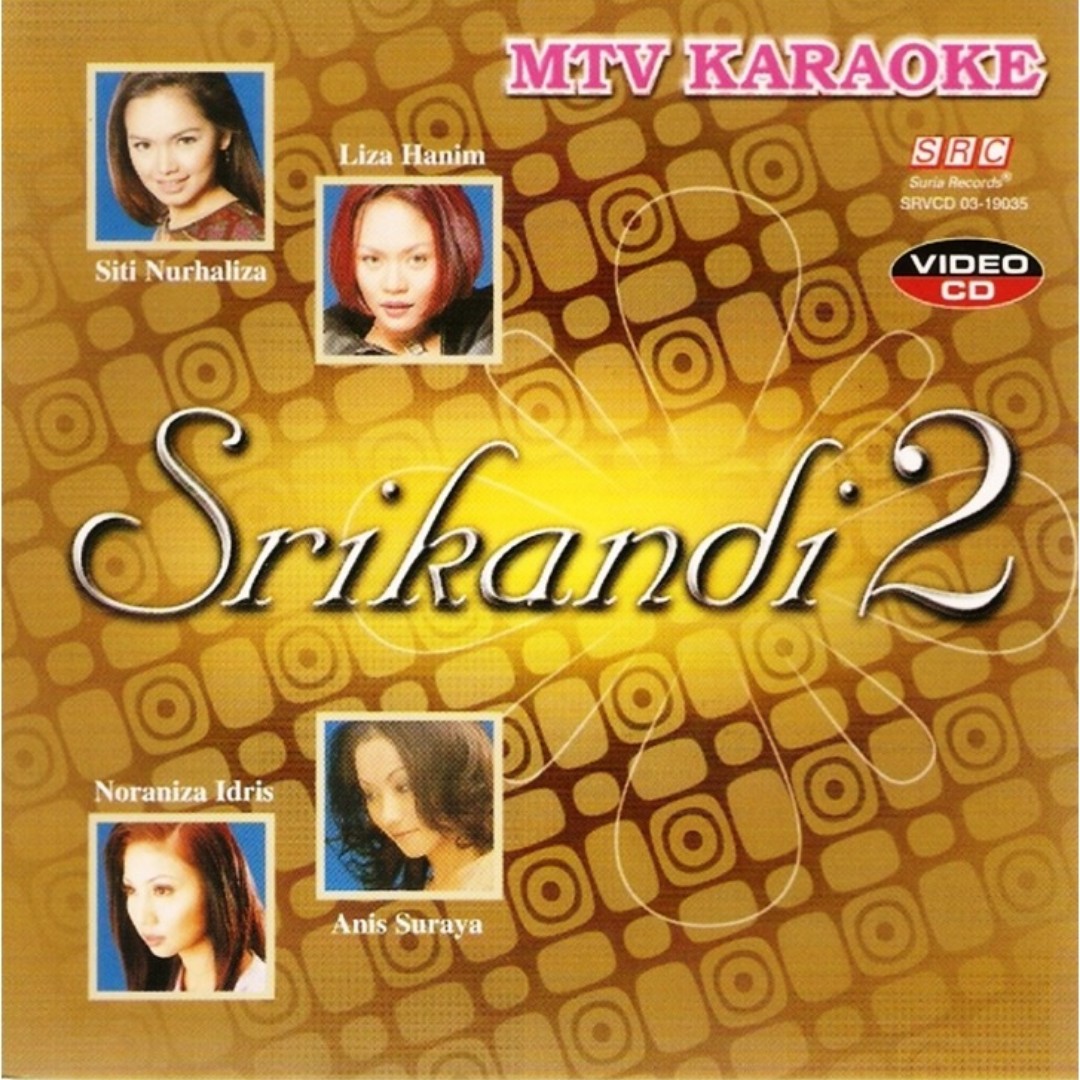 Srikandi 2 VCD Karaoke Original Artist Siti Nurhaliza Noraniza Idris