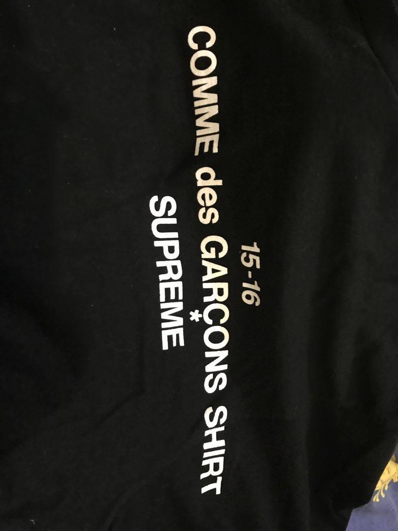 STEAL Supreme x CDG FW15 Men s Fashion Tops Sets Tshirts