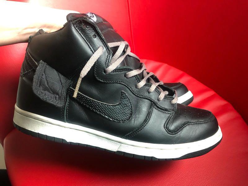 Stussy NIKE Dunk Hi US10 tee sb undftd sneaker af Carousell