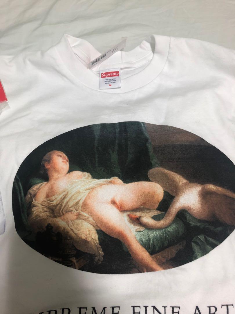 supreme leda and swan tee