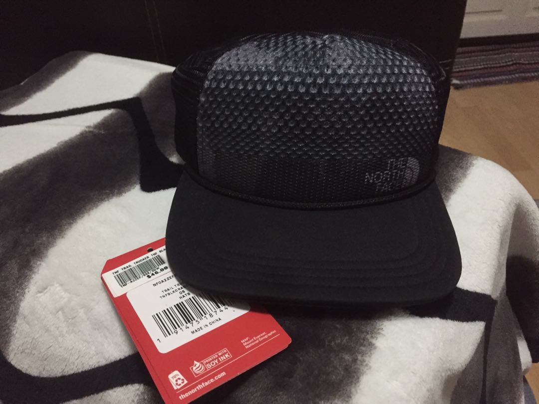 the north face trail trucker