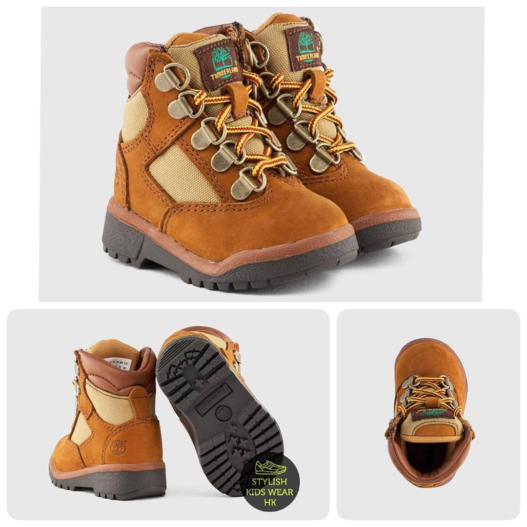 baby wearing timberlands