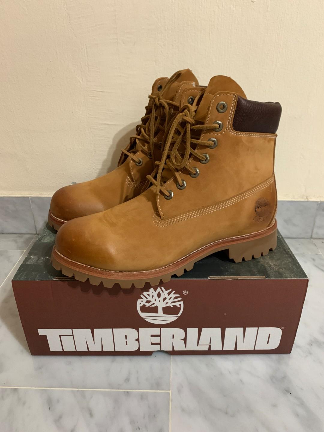 timberland ltd leather fabric boot