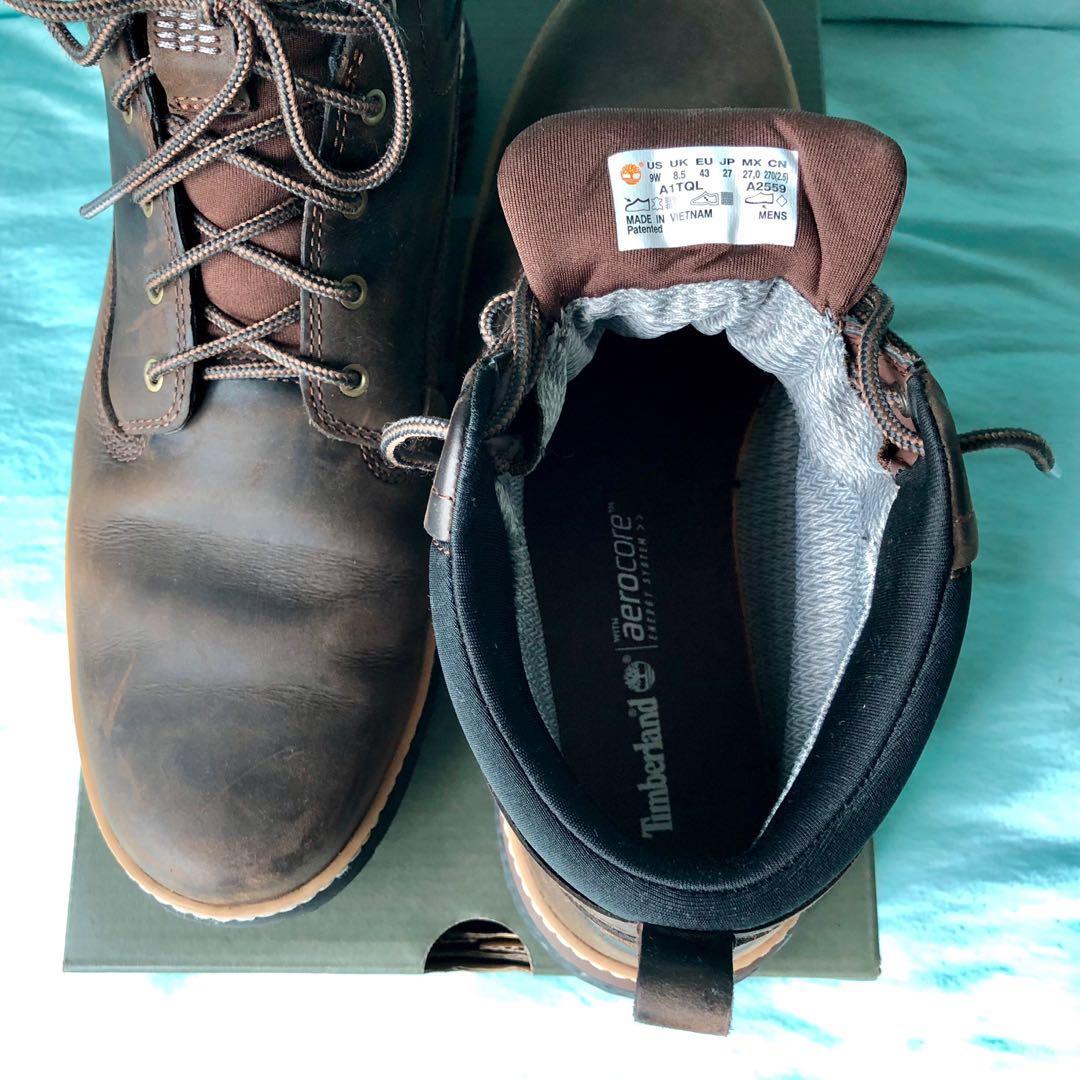 men's cross mark waterproof chukka shoes
