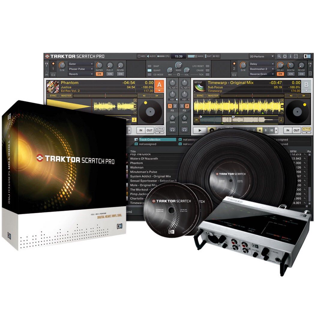Traktor Scratch Pro Digital Vinyl System Music Media Music Instruments On Carousell Traktor Scratch Pro Digital Vinyl System Music Media Music Instruments On Carousell