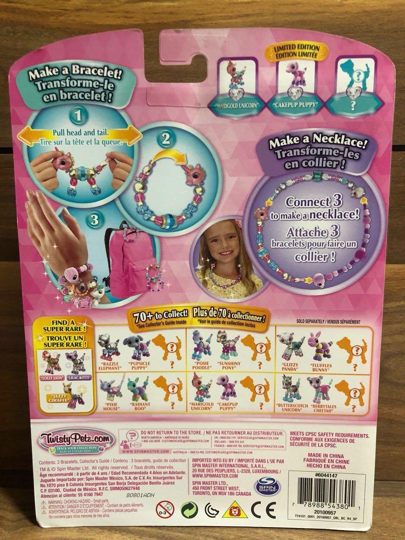 Twisty Petz 3 in a box Marigold Unicorn Cakepup Puppy