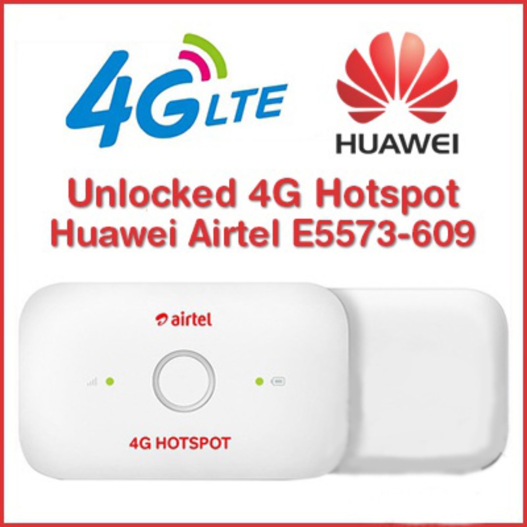 Unlocked Huawei Airtel E5573cs 609 4g Hotspot Portable Modem Wifi Router Computers Tech Parts Accessories Networking On Carousell