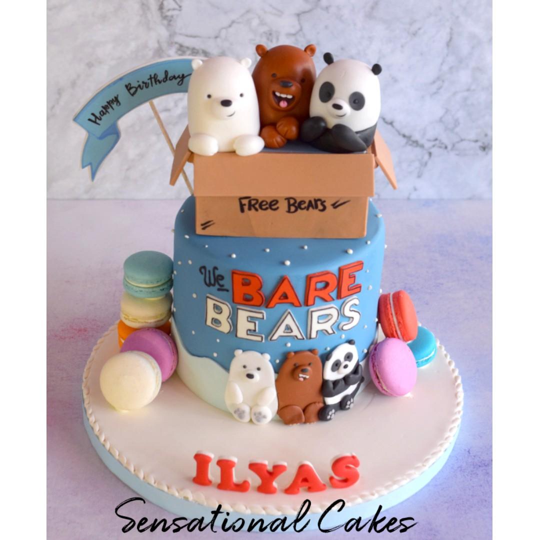 Bears Polar Teddy Design 3d Beautiful 3d Sugar Handcrafted Design