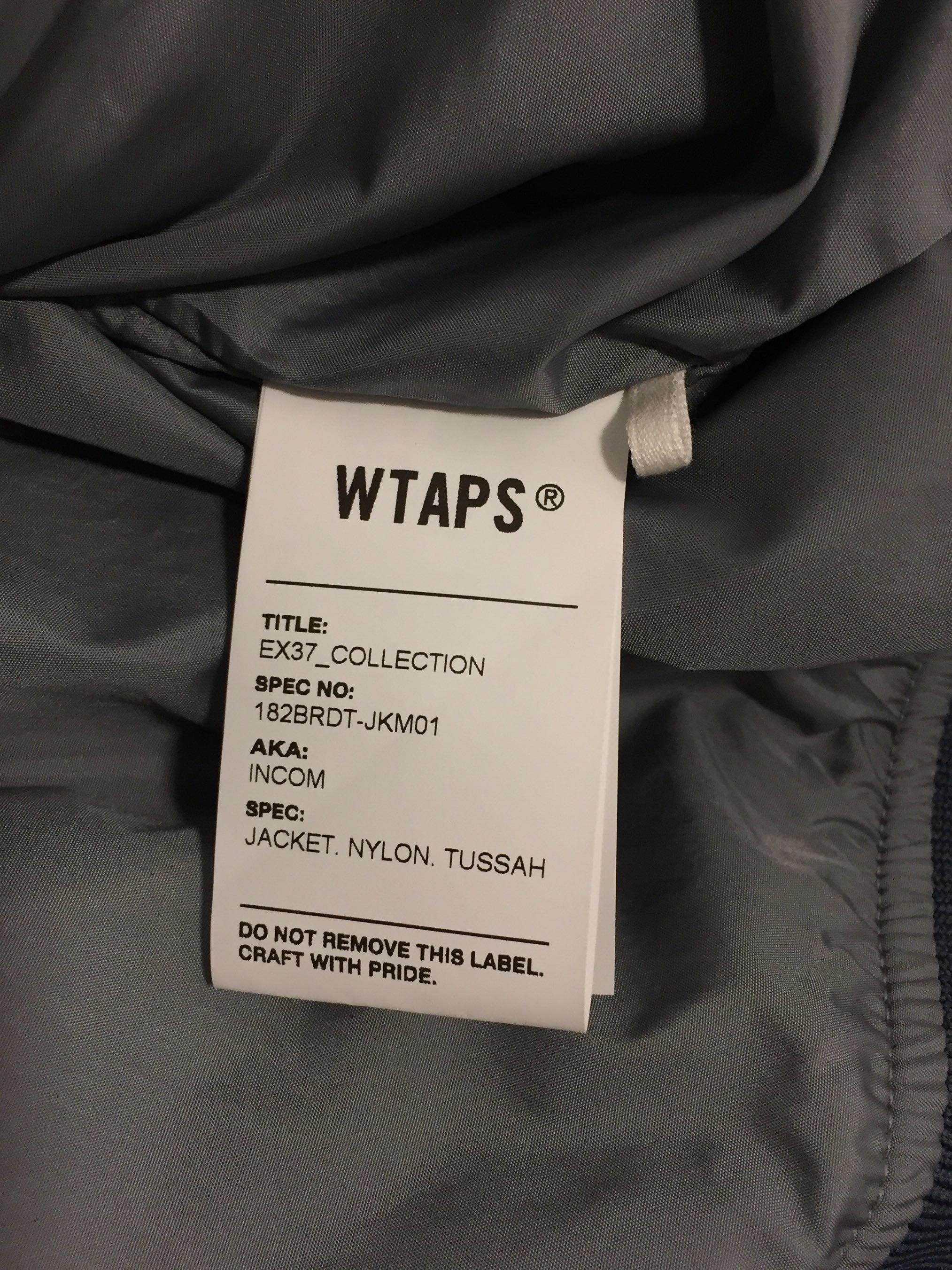 WTAPS INCOM / JACKET . NYLON . TUSSAH, 男裝, 外套及戶外衣服- Carousell