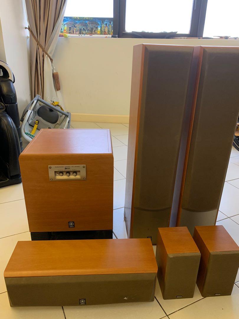 Yamaha Surround sound speakers and subwoofer, Audio, Soundbars