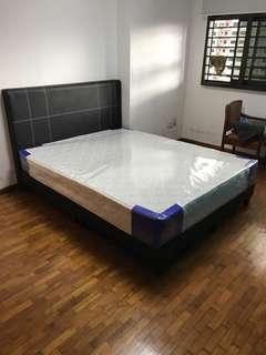 Brand new bed set for clearance! 8 inches spring Mattress