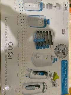 WTS Kiinde breast feeding milk warmer set