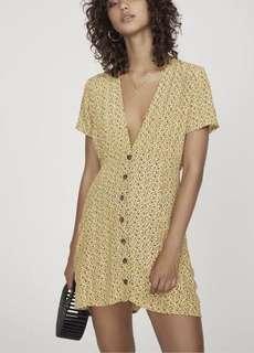 Faithful the Brand yellow dress