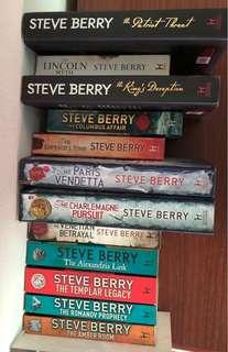 Various Steve Berry books
