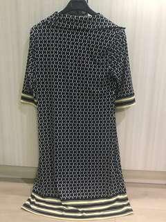 Enfocus Black Pattern Dress
