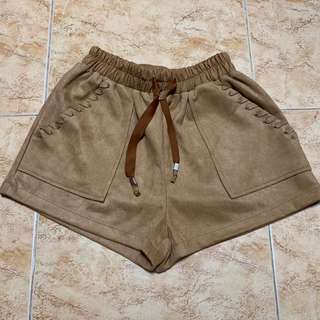 麂皮短褲 女裝 Suede shorts64189321319938110