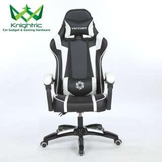Knightric White Gaming Chair