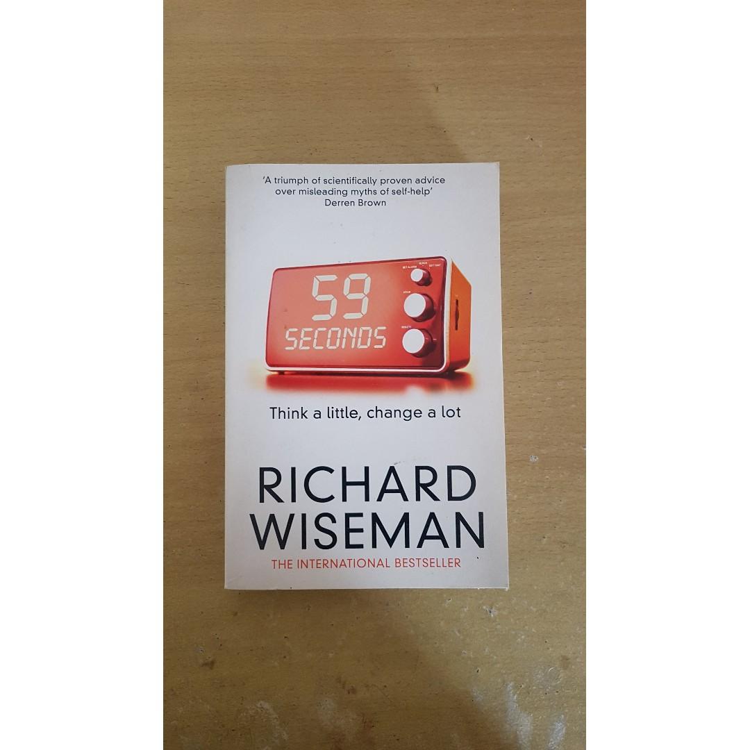 59 Seconds Self Help Book Books Stationery Books On Carousell